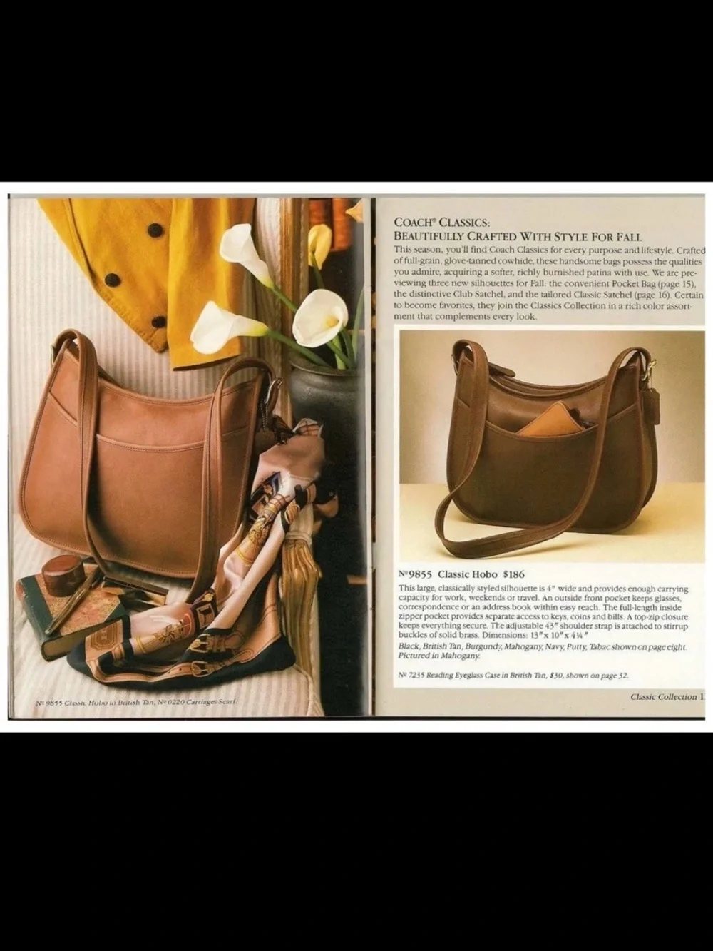 Vintage Coach Classic Hobo 9855 brown - Picture 12 of 12